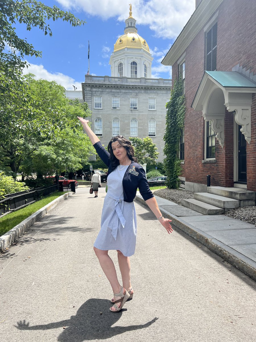 Today felt like the last day of school at the State House, ice cream party and all.

See everyone in the fall for Veto Day! #NHPolitics