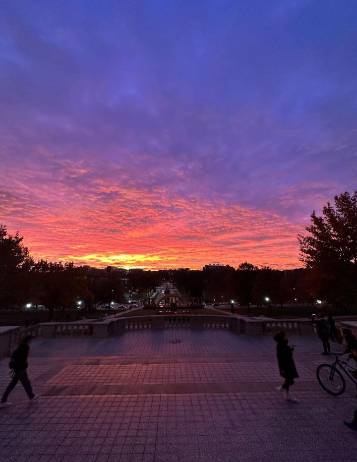 Good night Iowa City. 🌅