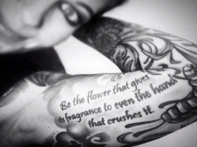 &ldquo;Be the flower that gives its fragrance to even the hand that crushes it&rdquo; https://t.co/2jctUbp5px<a href="/tag/newprofilepic"class="tags"><span>#newprofilepic</span></a>