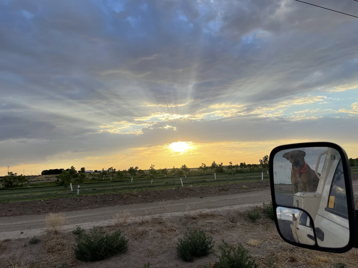 Nice evenin here in the Pecos valley.
