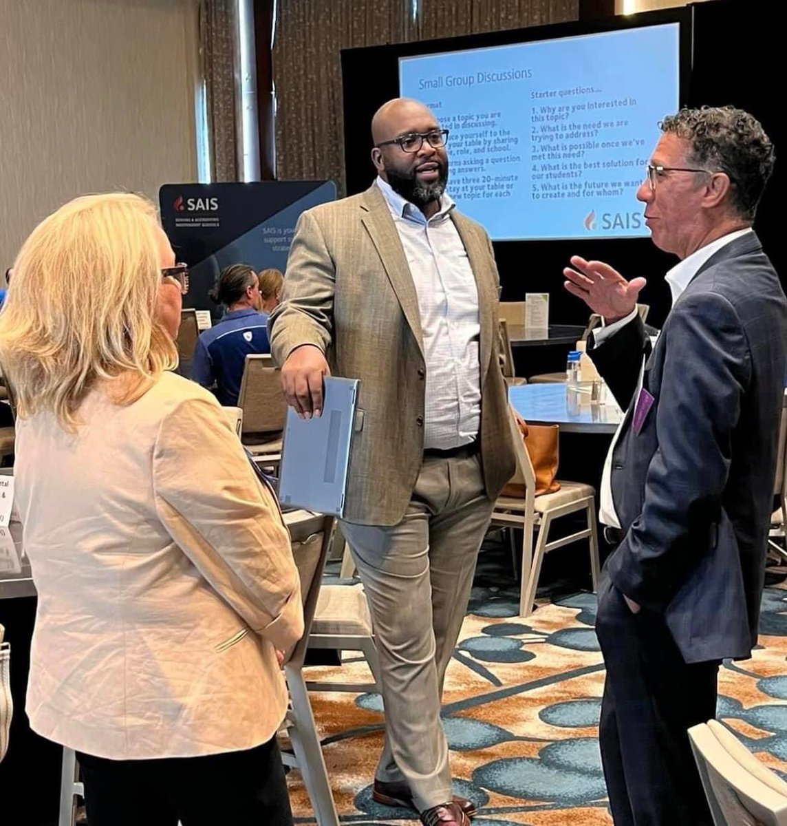 "Just back from the SAIS summer conference and feeling pumped to put all the new knowledge and skills into action! 🎉✨ Excited to bring fresh perspectives and innovative ideas to the table. Let's level up! #ProfessionalDevelopment #trinitylearns #sais