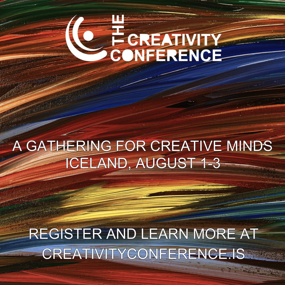 INTERCOT's tweet photo. INTERCOT is an Official Partner of The Creativity Conference - Iceland, 2023. A gathering for creative minds to meet, connect and share advice, in Iceland Aug 1-3. Use code LEVELBEST10 to get 10% off. details: https://t.co/MbEUzmPSnI
#Iceland #Create #CreativityConference https://t.co/vS5KXdStU8