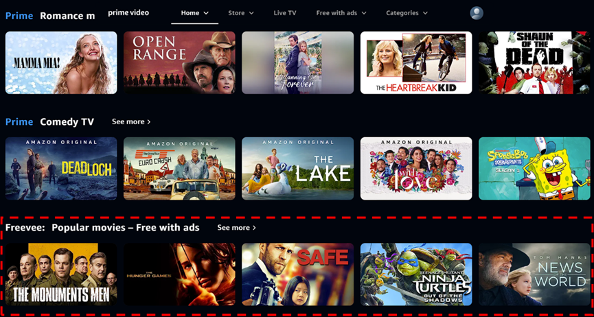 TidalCap's tweet image. 1/n

Amazon Prime Video incorporating Freevee content into its app is a great way to double dip and introduce ads into an SVOD experience.