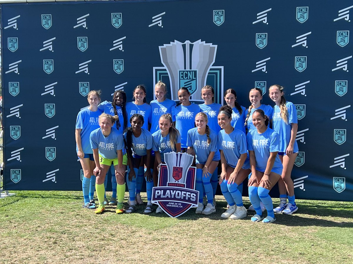 AFU 2007/2006 Girls ECNL (@afu_2007_ecnl) on Twitter photo Thank you Surf Cup Sports Park for hosting <a href="/ECNLgirls/">ECNL Girls</a> Playoffs and to San Diego for such great weather!!
🔥We had an amazing season! Time for a few weeks off and then back at it for the new season!
<a href="/atlantaunitedsa/">Atlanta Fire United</a> <a href="/ECNLSoutheast/">ECNL Southeast Girls</a> <a href="/TheSoccerWire/">SoccerWire</a> <a href="/TopDrawerSoccer/">TopDrawerSoccer</a> Thank you Surf Cup Sports Park for hosting <a href="/ECNLgirls/">ECNL Girls</a> Playoffs and to San Diego for such great weather!!
🔥We had an amazing season! Time for a few weeks off and then back at it for the new season!
<a href="/atlantaunitedsa/">Atlanta Fire United</a> <a href="/ECNLSoutheast/">ECNL Southeast Girls</a> <a href="/TheSoccerWire/">SoccerWire</a> <a href="/TopDrawerSoccer/">TopDrawerSoccer</a>