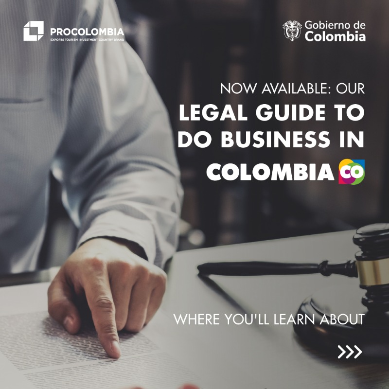 PROCOLOMBIACO's tweet photo. Our Legal Guide to Do Business in Colombia has been made just for you: an entrepreneur who wishes to learn all the details that go into making an investment in #Colombia π¨π΄. #LegalGuide2023 π·
See the full guide and #InvestInColombia β¬οΈ
https://t.co/ps7iiH3lds