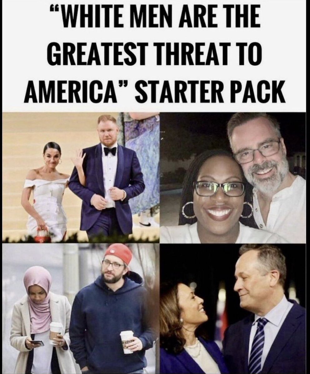 BernabbeiStidd's tweet photo. @nypost I though white men were evil racists?? Yet... https://t.co/rGna86182B
