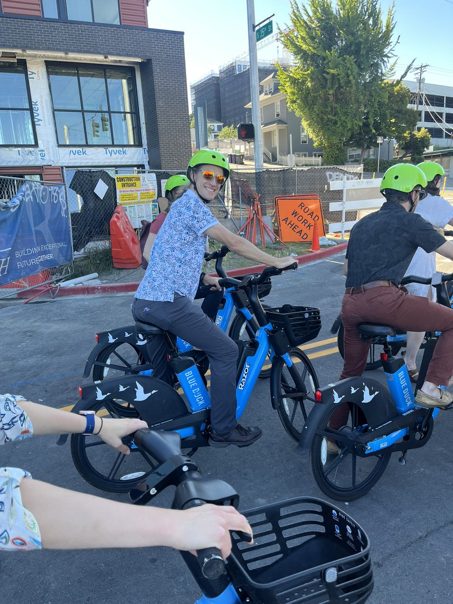 pkoonce's tweet photo. Bike Tour of @CityofTacoma with @ncutcd 🚲 Committee @TomBertulis @atey_kay https://t.co/ixizqso5kN
