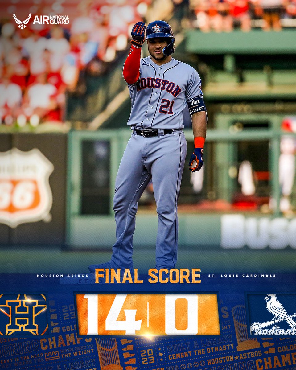 Shutout for the series.