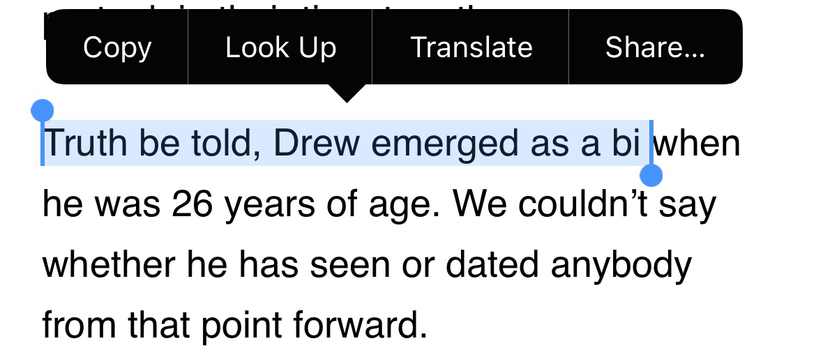 doing important research to see if I have a chance in hell