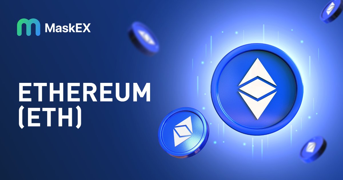 MaskEXGlobal's tweet photo. #TokenThursday Spotlight: #Ethereum (ETH) - Join us as we explore the world's second-largest cryptocurrency, its innovative blockchain capabilities, and its role in shaping the future of decentralized finance. 🧵1/4 https://t.co/TX8PqZvgrL