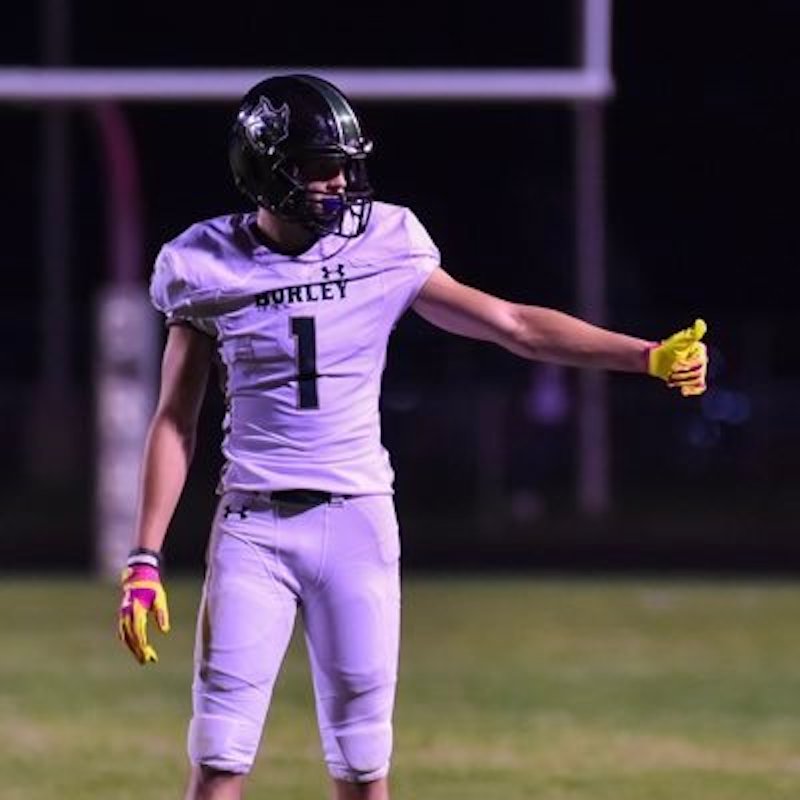 Best #HSFootball Player in Every State '23 🏈
Idaho: Gatlin Bair, Sr., Wide Receiver
Burley High School (Burley)
Ht/Wt: 6-2, 180 lbs
Graduation year: 2024 
stadiumtalk.com/s/high-school-…
