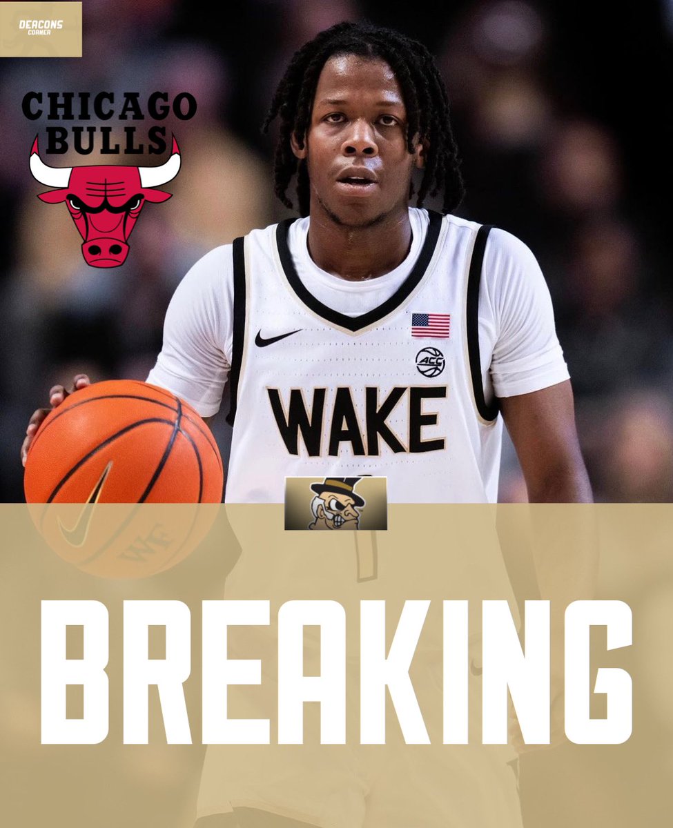 Wake Forest Athletics (@deacscorner) on Twitter photo Tyree Appleby will play for the Chicago Bulls summer league team as an UDFA.
Congratulations Tyreeโผ๏ธ
( via: <a href="/BryanKalbrosky/">Bryan Kalbrosky</a> )
๐ธ credit: <a href="/WakeMBB/">Wake Forest Men's Basketball</a> Tyree Appleby will play for the Chicago Bulls summer league team as an UDFA.
Congratulations Tyreeโผ๏ธ
( via: <a href="/BryanKalbrosky/">Bryan Kalbrosky</a> )
๐ธ credit: <a href="/WakeMBB/">Wake Forest Men's Basketball</a>