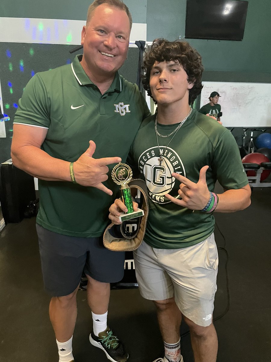 FootballGarces's tweet photo. Night of the Champions was a success.

Thank you to all that came out tonight to watch our boys finish the summer conditioning on a high note. 

Congratulations to our champions
Bench - Edgar Cueva (325)
Squat - Johnathan Lester (525)
Clean - Ian Harrison (255)

#WinTheDay https://t.co/yJPj5N1FSq