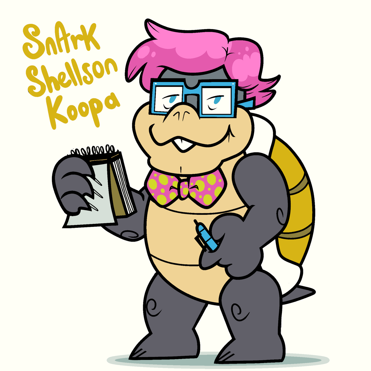 darkwingsnark's tweet image. Sometimes you just gotta design your own koopasona, you know how it is.
#koopasona #koopa #supermariobros