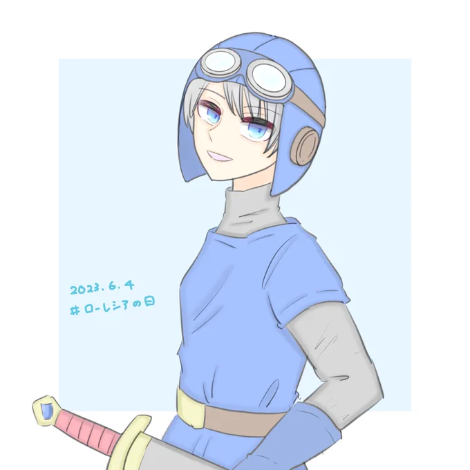 #今月描いた絵を晒そう
💙💚❤️💛 