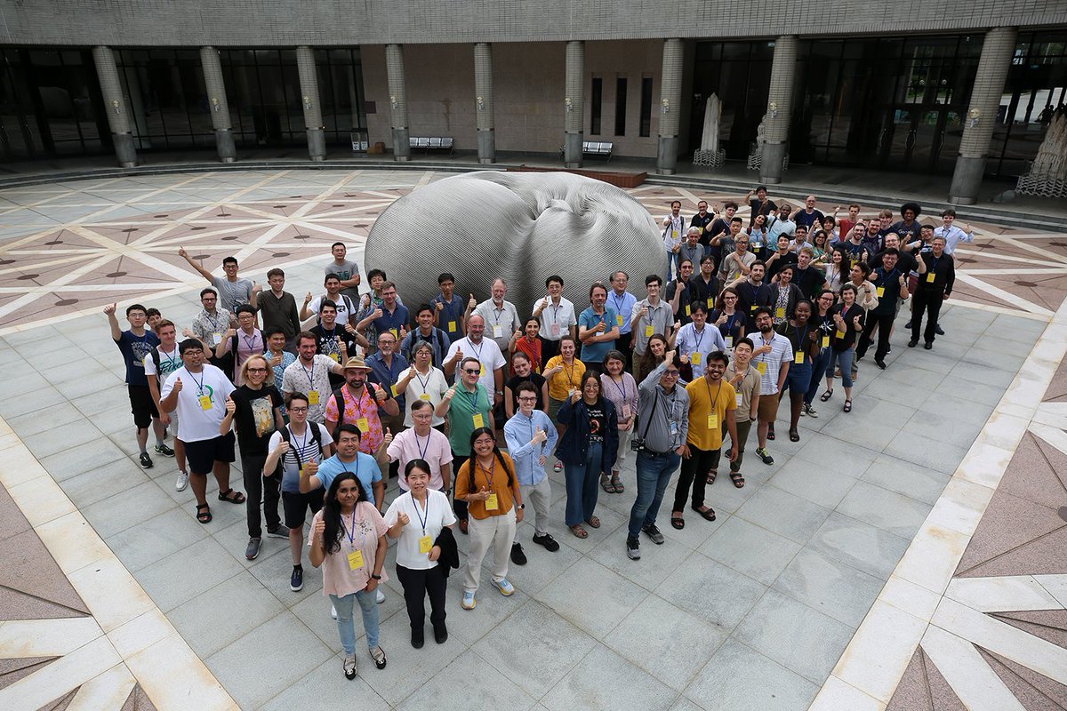 BlackHoleCam's tweet photo. Thank you National Museum of Natural Science &amp;  Academia Sinica Institute of Astronomy &amp; Astrophysics (ASIAA) @epo_asiaa for hosting our @ehtelescope collaboration. https://t.co/K4mBFOzHiM