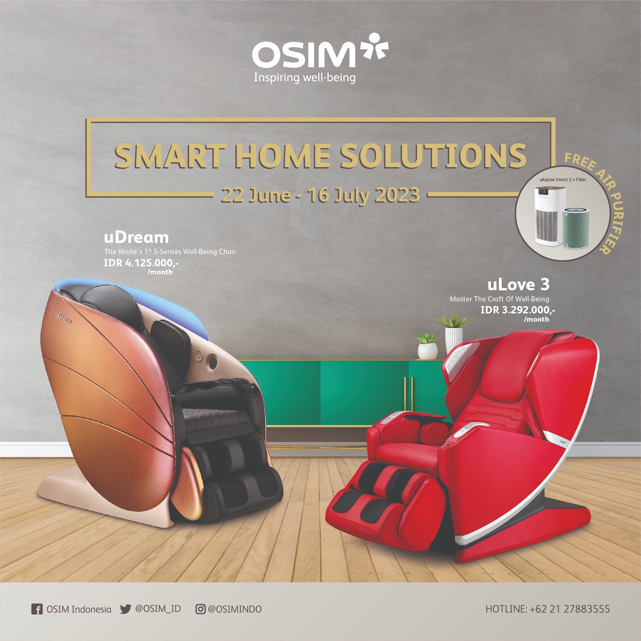 Osim air sale purifier price