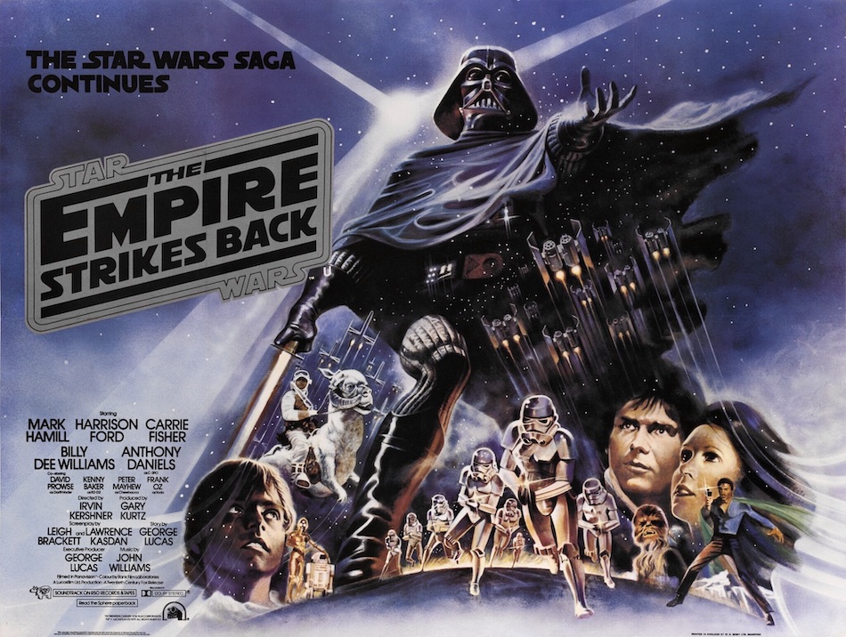 RT @BoldenSkip: Star Wars: Episode V - The Empire Strikes Back (1980)
British poster https://t.co/BKC0Ae6mKW