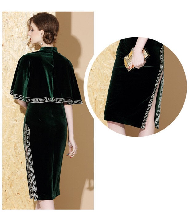 HMWISH1's tweet photo. Excited to share the latest addition to my #etsy shop: Original Chinoiserie Retro Velvet Cheongsam Unique Collar Design Dress,Women's Party Wedding Elegant and Noble Dress https://t.co/RUyVRdZx66 #chinesehanfu #hanfu #modernhanfu #weddingdress #cheongsam #chinoiseriedr https://t.co/NH4RumStZV