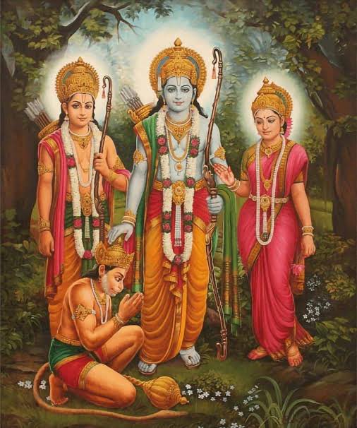 swamisandeepani's tweet photo. श्री शुकदेव जी महाराज परीक्षित को संबोधित करते हुए कहते हैं— परीक्षित ! राम तत्व तक पहुँचने के लिए शत्रुघ्न जी महाराज लखनलाल जी और भरत भैया ये तीन सोपान हैं, इन तीनों को पार करने के बाद ही आनंद कंद भगवान श्री राम हमारे हृदय में प्रकट होंगे। रम कृड़ायाम धातु से राम शब्द बनता है। जो रमण करे, विहार करे वह श्री राम है। जो योगियों के हृदय में रमण करे या योगी जि��� राम तत्व में रमण करे वही राम हैं। रमन्ते योगिन: यास्मिन य; स; राम;। इतना उद्योग करने के बाद भगवान श्री राम जी हमारे हृदय को अवधपुरी बनाकर निवास करने लगेंगे। 

रामजी कौन हैं? इनका स्वरूप कैसा है?
गोस्वामी तुलसीदास जी के शब्दों में;

जो आनंद सिंधु सुख राशि सीकर ते त्रैलोक सुपासी।
सो सुख धाम राम अस नामा अखिल लोक दायक विश्रामा ॥  

भगवान श्री राम आनंद के सागर और सुख की राशि हैं, जिस (आनंदसिंधु) के एक कण से तीनों लोक सुखी होते हैं उनका नाम 'राम' है, जो सुख का भवन और संपूर्ण लोकों को शांति देने वाला है।

है जग मे जिसक नाम अमर उस रघुबर का गुण गाता हूँ । 
रावण का हनन किया जिसने उस राम की कथा सुनाता हूँ। 
दशरथ के घर जो जन्म लिया तोड़ा शिव धनुष स्व्यंवर मे 
जब राज तिलक का दिन आया बनवास मिला अपने घर मे।
तब एक रो��� पंचवटी मे एक सोने का हिरण आया 
जब राम चले उसके पीछे रावण सीता का हरण किया ॥ 
तब हनुमान पहुंचे लंका और किया भेट सीताजी से
देकर मुद्रिका रामजी की हर लिया शोक उनके मन से ॥ 
वहाँ मेघनाद ने जा पकड़ा और पूंछ मे आग लगा डाली 
उस अग्नि से बजरंगबली सब लंका रख बना डाली ॥
हुई शुरू लड़ाई लंका मे रावण इस तरफ उधर रघुबर 
हारा रावण जीते रघुवर हुई अमर कथा रामायण की॥ 
तुम राम बनो रावण न बनो बस इतना ही समझाता हूँ।
जय जय जय श्री सीता राम 🙏

श्री शुकदेव जी महाराज कहते हैं--   
 
तस्या नु चरितं राजन ऋषिभि: तत्वदर्शिभि: । 
श्रुतं हि वर्णितं भूरि त्वया सीता पतेर्मुहु : ॥ 

परीक्षित ! सीतापति श्रीराम के चरित्र के बारे में तो तत्वदर्शी ऋषियों ने बहुत कुछ वर्णन किया ��ै और तुमने अनेक बार उसे सुना भी है। भगवान के समान प्रतापी और कोई नहीं है। उन्होंने देवताओं की प्रार्थना से ही यह लीला-विग्रह धरण किया था। रघुवंश शिरोमणि भगवान श्री राम के लिए यह कोई बड़े गौरव की बात नहीं है कि उन्होंने अस्त्र-शस्त्रों से रावण आदि राक्षसों को मार डाला या समुद्र पर पुल बांध दिया। उन्हें शत्रुओं को मारने के लिए वानर-भालुओं की मदद की भी जरूरत नहीं थी। 

वे तो इनको श्रेय देना चाहते थे। सबको साथ लेकर चलना चाहते थे। सबका साथ और सबका विकास चाहते थे। यह सब उनकी लीला थी। 

यस्यामलं नृपसदस्सु यशोधुनापि गायंत्यघघ्नमृषयो दिगिभेंद्र पट्टम।  
तं नाकपाल वसुपालकिरीटजुष्ट पादांबुजं रघुपतिम शरणम प्रपद्ये ॥

भगवान श्रीराम का निर्मल यश समस्त पापों को नष्ट कर देने वाला है। वह इतना फैल गया है कि दिग्गजों का श्यामल शरीर भी उसकी उज्ज्वलता से चमक उठता है। आज भी बड़े-बड़े ऋषि महर्षि उनके निर्मल चरित्र का गुण-गान करते रहते हैं। 

श्री शुकदेव जी महाराज कहते हैं, हे परीक्षित ! भगवान श्री रामजी आत्माराम जितेन्द्रिय पुरुषों के शिरोमणि थे। वे धर्म की मर्यादा का पालन करते हुए बहुत वर्षों तक प्रजा का पालन करते रहे। 

पुरुषो राम चरितं श्रवणरूपधारयन। 
आनृशंस्यपरो राजन कर्मबंधे:विमुच्यते ॥  

जो व्यक्ति अपने कानों से भगवान श्री राम का चरित्र ध्यानपूर्वक सुनता है, उसे सरलता, कोमलता और माधुर्य आदि गुणों की प्राप्ति होती है। केवल इतना ही नहीं बल्कि वह समस्त कर्म बंधनों से मुक्त होकर बैकुंठ धाम को प्राप्त करता है। 
 
आइए ! विनम्र भाव से आनंद कंद भगवान श्री राम की वंदना करें। 

रामो राजमणि: सदा विजयते रामं रमेशं भजे ।
रामेणाभिहता निशाचरचमू रामाय तस्मै नम: ।
रामान्नास्ति परायणं परत���ं रामस्य दासोSस्म्यहम् ।
रामे चित्तलय: सदा भवतु मे भो राम मामुद्धर ॥

जय जय जय श्री सीता राम 🙏
जय जय जय श्री सनातन धर्म। 🚩🚩🚩🚩