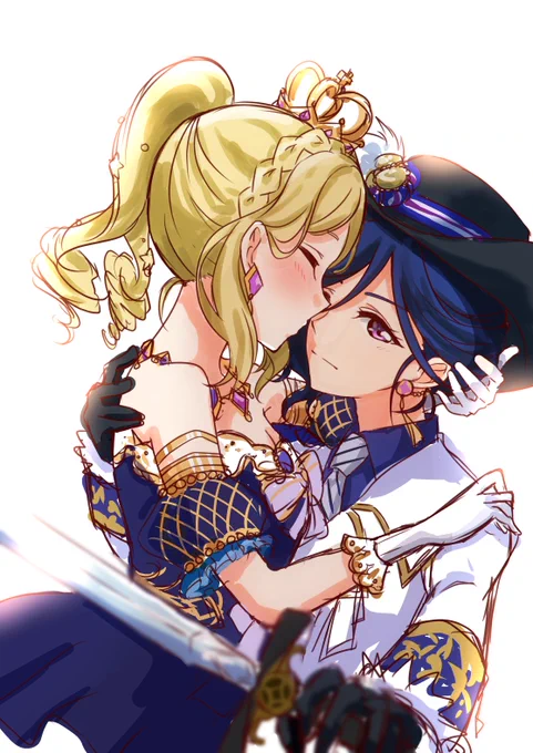 お衣装本当に素敵なものが多かったです…描くのはめちゃくちゃ大変だけど本当に素晴らしいお衣装たちをありがとうスクスタくん…