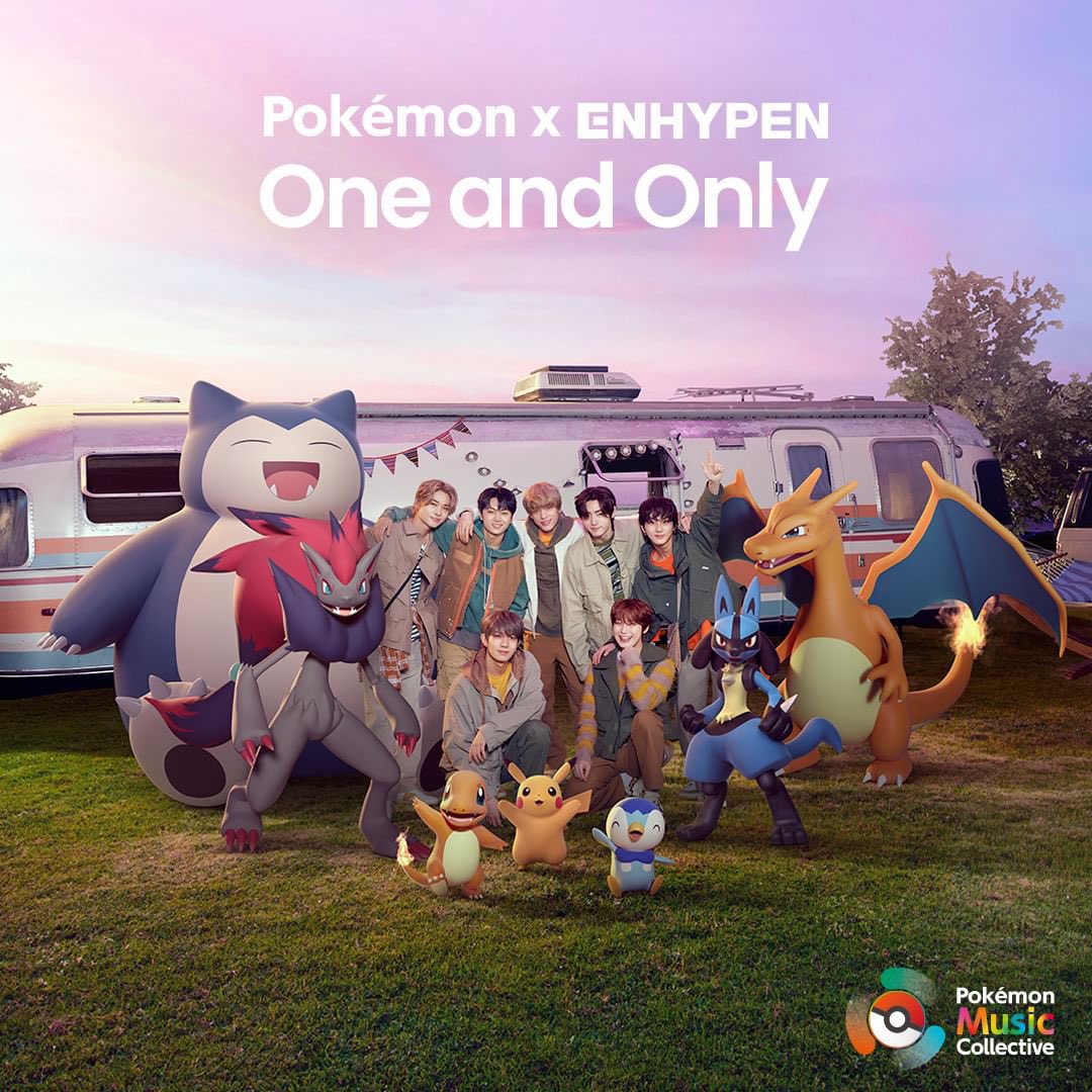 enhypenupdates's tweet image. ENHYPEN will be participating in Pokémon’s music project ‘Pokémon Music Collective’.

They are set to release a new song entitled ‘One and Only’. 

• Music video teaser: July 5
• Song / MV Release: July 12

#Pokemon_ENHYPEN #PokemonMusicCollective #OneandOnly #ENHYPEN…