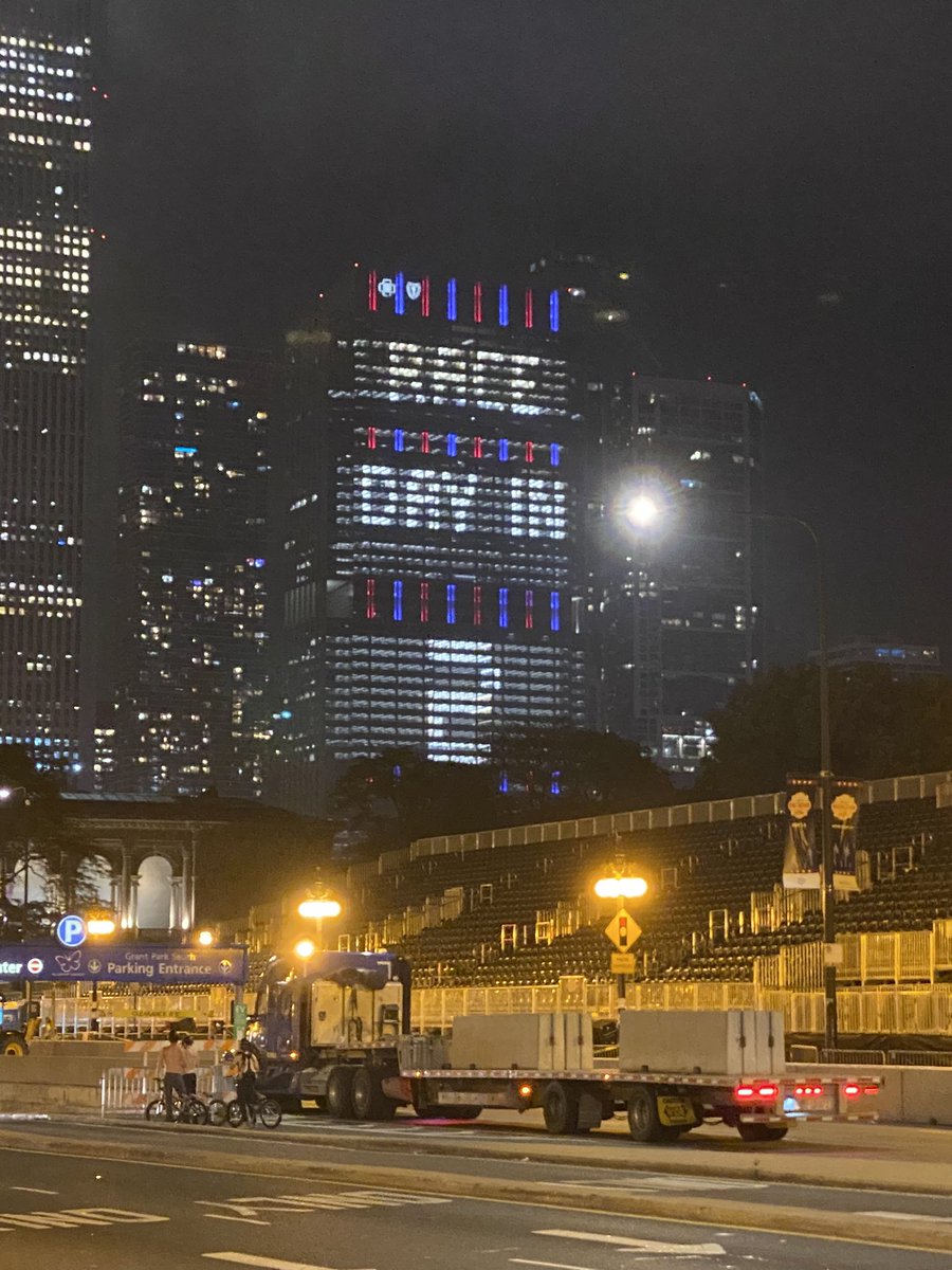 jeff_gluck's tweet photo. One thing that’s been very, very obvious so far: Chicago definitely knows NASCAR is here. https://t.co/feEODDMPXG