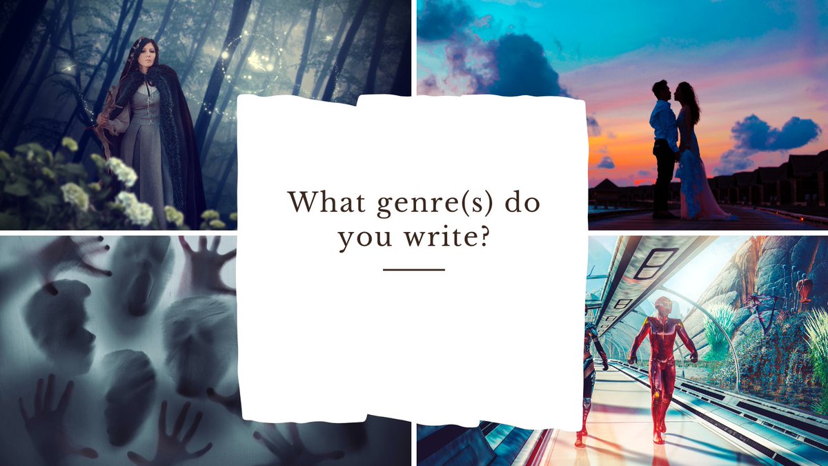 Hey #writers, what genre(s) do you write in? Do you have a favourite?
#writingcommunity #amwriting