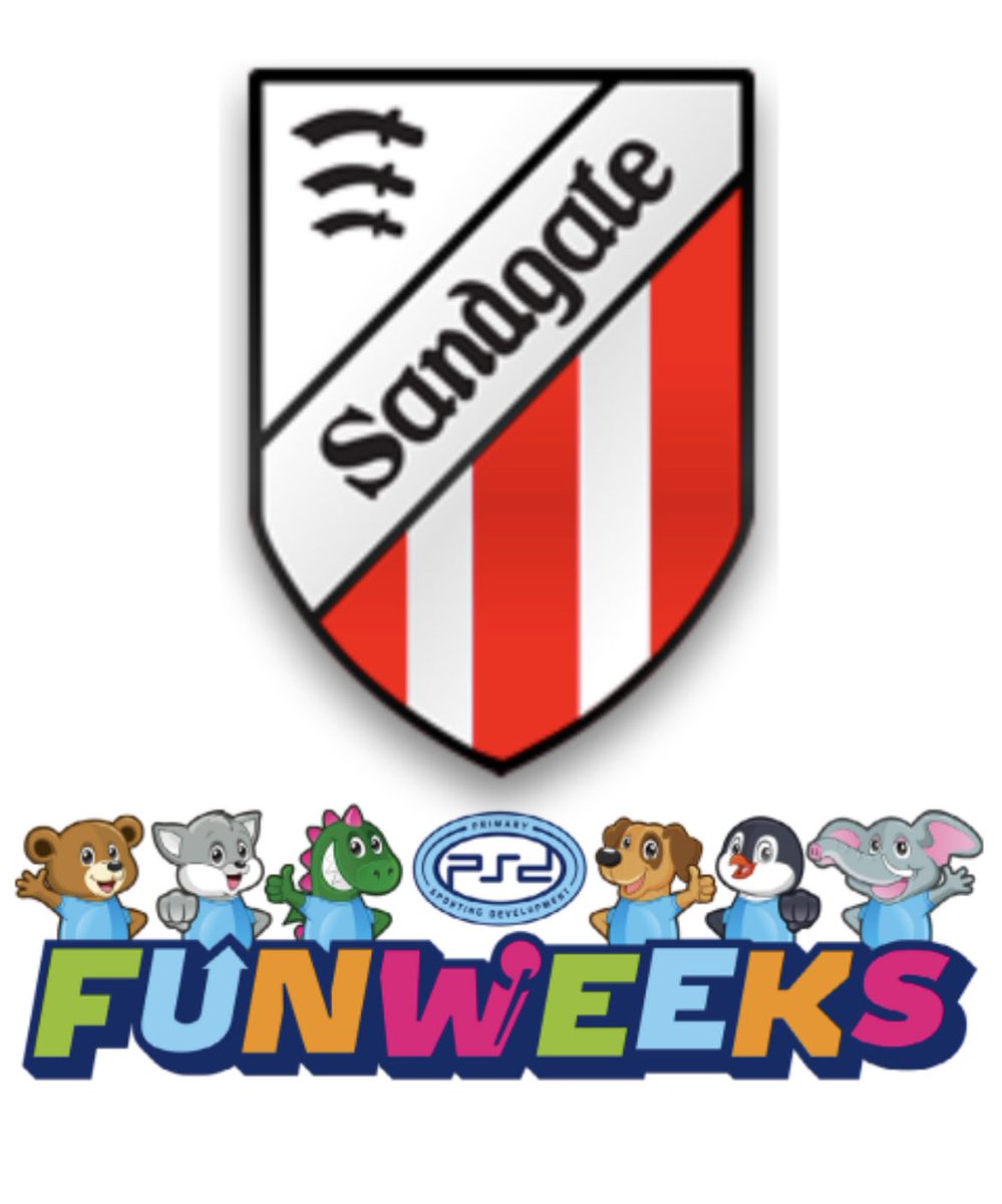 SANDGATE FC - SUMMER FOOTBALL DEVELOPMENT CAMP
14/08/2023 to 25/08/2023
Follow the link to book
bookings.thepsdgroup.org.uk/project/45147