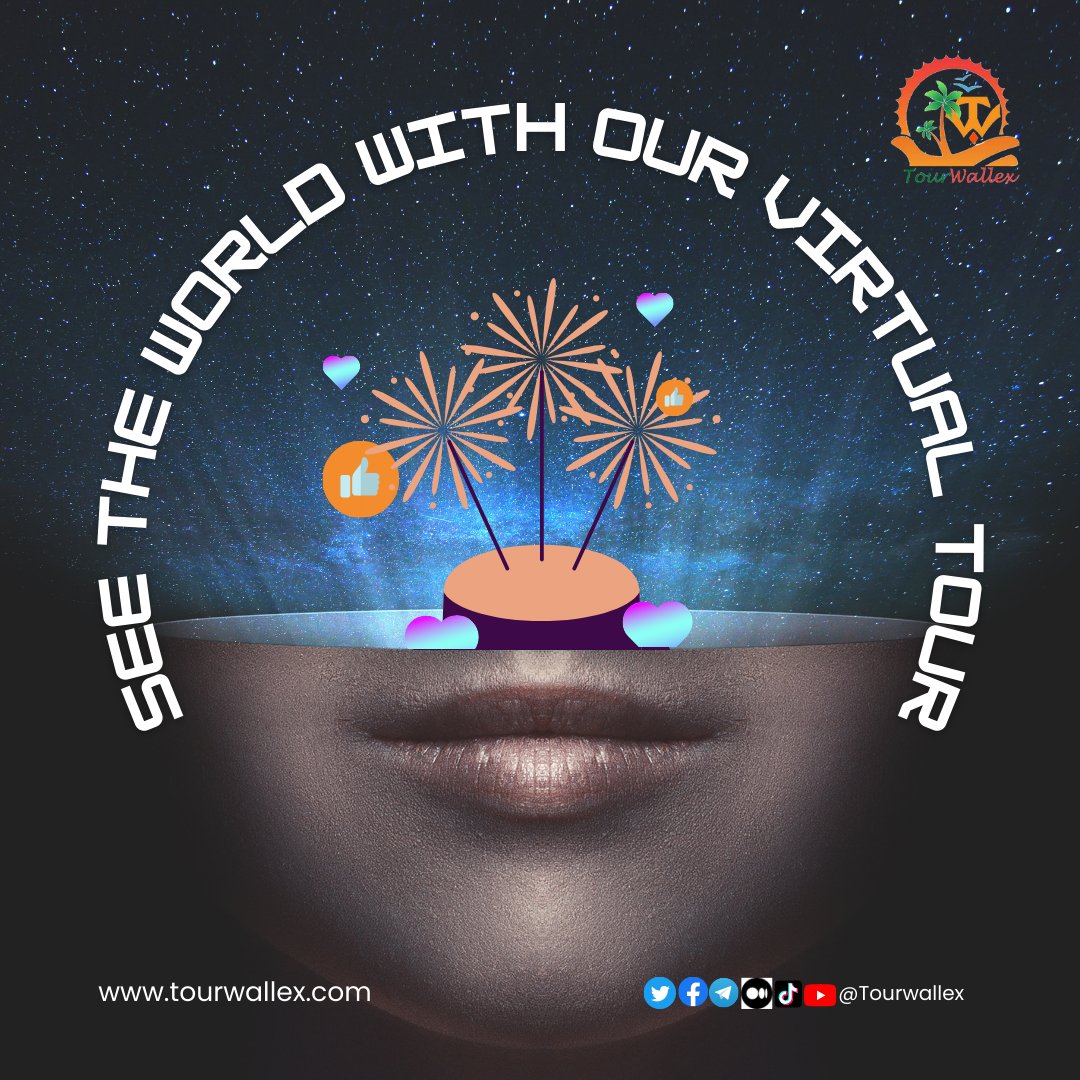🗺️ Get ready to discover breathtaking destinations through our cutting-edge Virtual Tour feature.
COMING SOON!🚀 
Visit us at tourwallex.com
#tourwallex #tourism #travel $Twx  #Crypto #TravelSmart #nfts #Wanderlust  #TravelMore