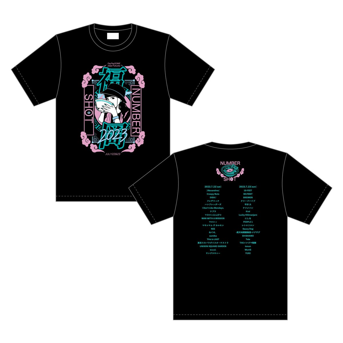 ナンバーショット tシャツ 2025 XL ますだみく ナンバーショット2023 Tシャツ - メルカリ