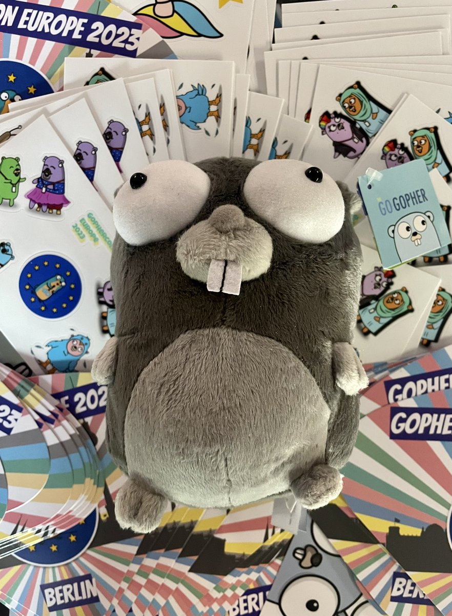 Thanks everyone for an amazing #gopherconEU!

The talks will be online in August 💙