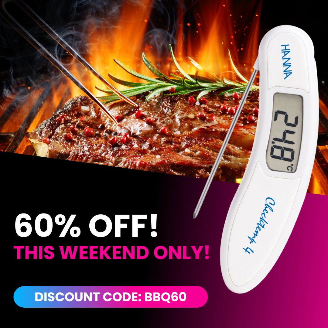 Heat up the BBQ, it’s time to make the most of summer! 🔥🔥🔥

Shop Checktemp4 now at an incredible 60% off! 🍖
👉hubs.la/Q01WgdDQ0

#thermometers #bbqfood #foodsafety  #foodthermometers #bbq #steak #cooking #foodies #chef #cook #foodie #summerbbqready #summerbbq