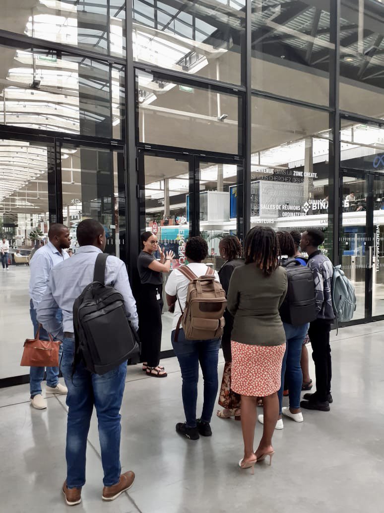 FranceTanzania's tweet photo. #Innoversityproject
As part of the Innoversity project, a series of visit have been conducted in Paris yesterday. A visit of @joinstationf with the team of Ecole 42 was oganised for a πΉπΏ delegation of student-entrepreneurs supported by the π«π· Embassy. https://t.co/a8jmESTWoe