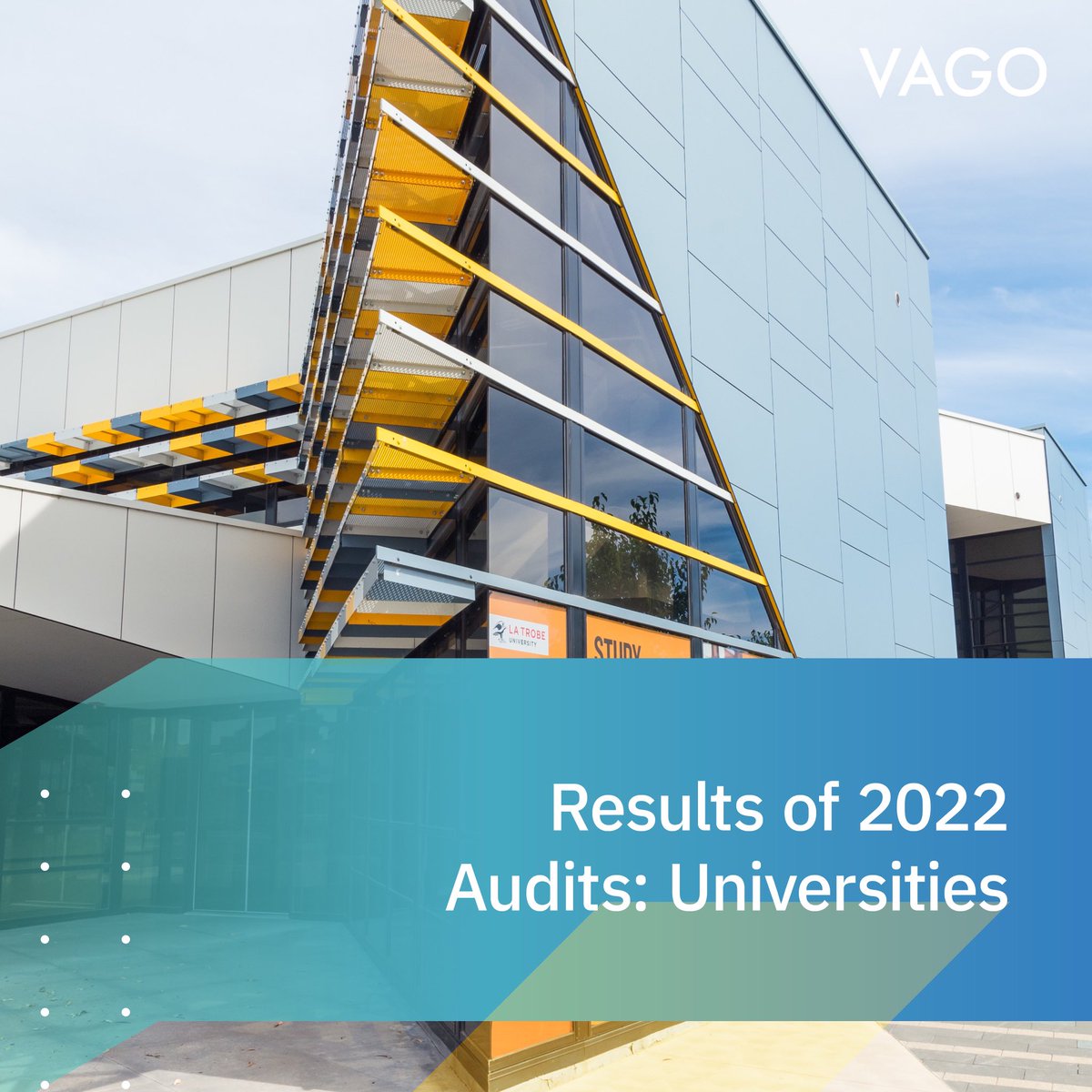 auditorgenvic's tweet image. Our Results of 2022 Audits: Universities is now live. To read more about the findings and recommendations, visit bit.ly/3CSO8st.

#vago #victoria #data