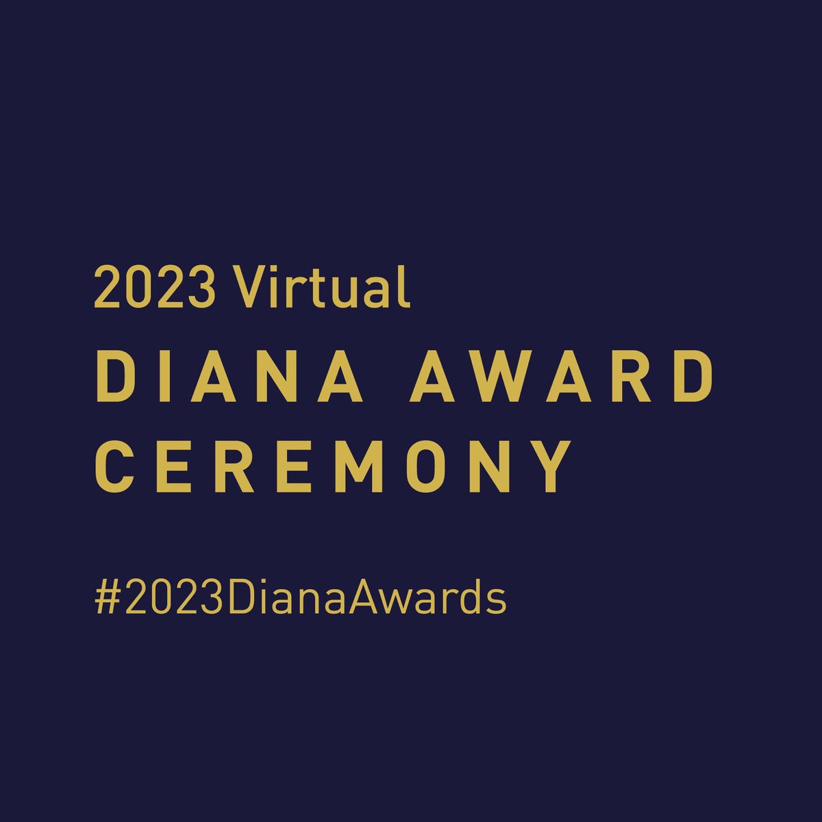 I am so so excited to at last be able to announce that I’m receiving a @DianaAward  today! 

Watch the #2023DianaAwards virtual ceremony to support me and other young visionaries and leaders today at 15:00 BST. Get your free ticket: lnkd.in/ew3xzez2
