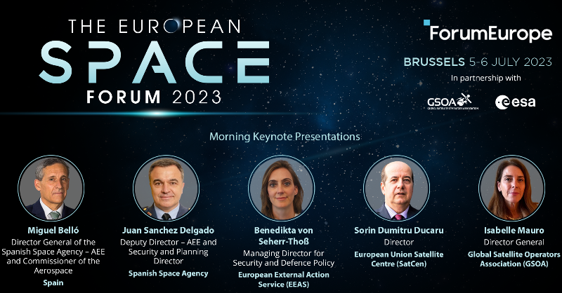 ForumEurope's tweet photo. We have a packed two days planned for attendees of the #EUSpaceForum next week! Take a look at what's in store for day 1 below 👇

🗓 5 &amp; 6 July 
📍 Brussels

Register today before it's too late!