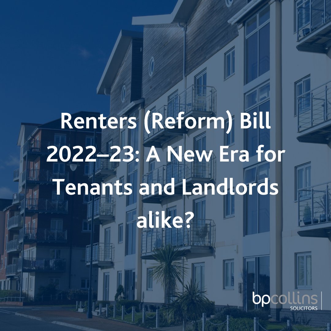The #RentersBill recently received its first reading in the House of Commons following the publication of the government’s White Paper ‘A Fairer Private Rented Sector’.

Our #property team explores the potential impact for #tenants and #landlords. 

buff.ly/3XvbSMI