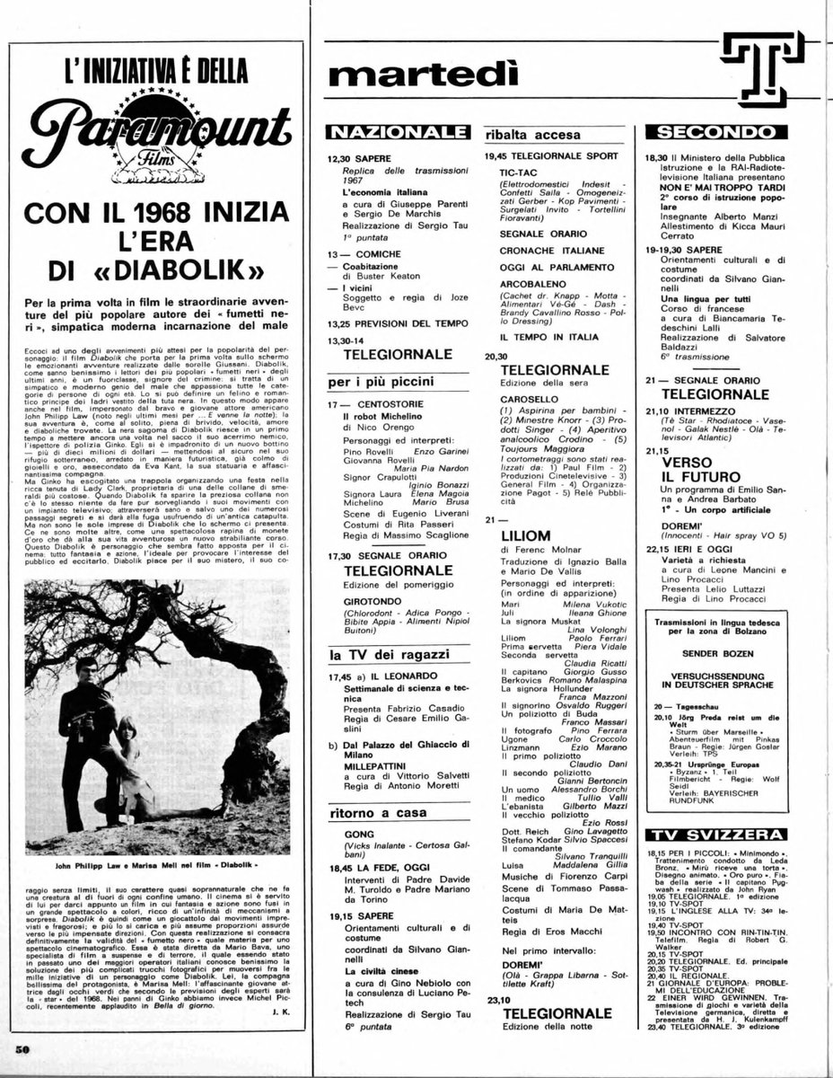 #Fumettoteca Regionale Alessandro Callegati 'Calle'  Social Community Hub 
A 'DDD - DamnDaringDiabolik' #Diabolik da RadioCorriere
#DDD_DamnDaringDiabolik #Umiliacchi #Fumettotecario #Fumetto #Comics 
Sede: Via Curiel, 51 - 47121 #Forlì FC #Italy 
fumettoteca@fanzineitaliane.it