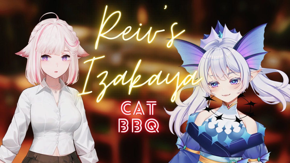 Reivwu's tweet photo. Welcome to Reiv’s Izakaya!

Time to chill and talk after a long day.
Guess what’s special on the menu tonight?

Bisa tanya-tanya sama kucingnya juga lho, so prepare your questions! 

19:00 (GMT+7) @ https://t.co/WWCBjvjdPY

#ReivItUp #VTuberID https://t.co/jkJeBJre7C