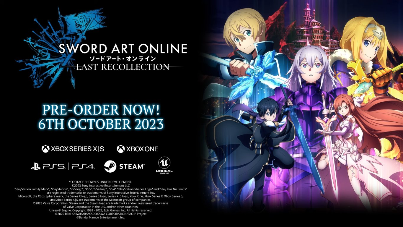 Sword Art Online Last Recollection - Xbox Series X/Xbox One