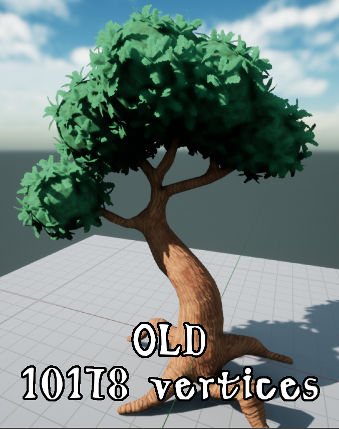 NuraxInt's tweet photo. We redesigned our tress to be more performant and nice! What do you think? #Florifer #gamedev #indiedev #ue4 #gardening #studioghibli #trees #3Dmodeling https://t.co/oZuilo4eJA