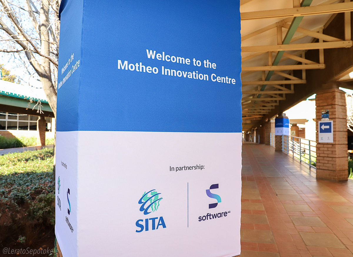 Minister of @CommsZA, Hon. @MondliGungubel_ will launch the Motheo Innovation Centre in partnership with @SoftwareAG and @sitasocltd in Centurion