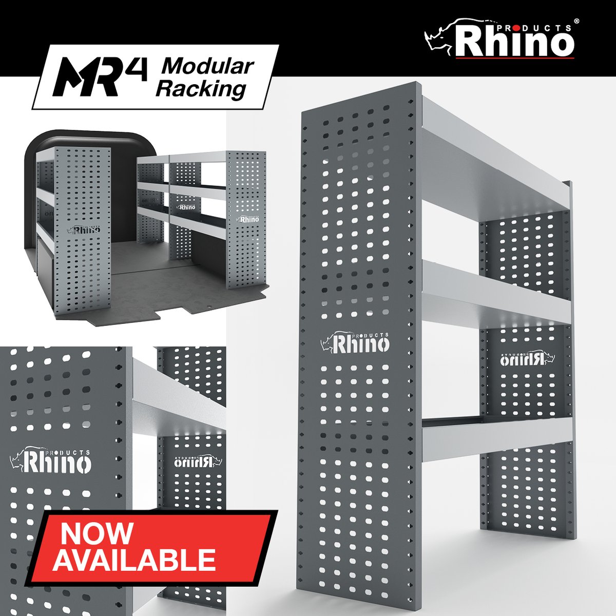 The new MR4 Modular Racking range is now available! 🦏
Don't forget, there's still a few hours left to enter our competition to WIN your very own MR4 racking system, just visit our page to find out how!

Find out where you can buy here:
bit.ly/3Jqi7f7