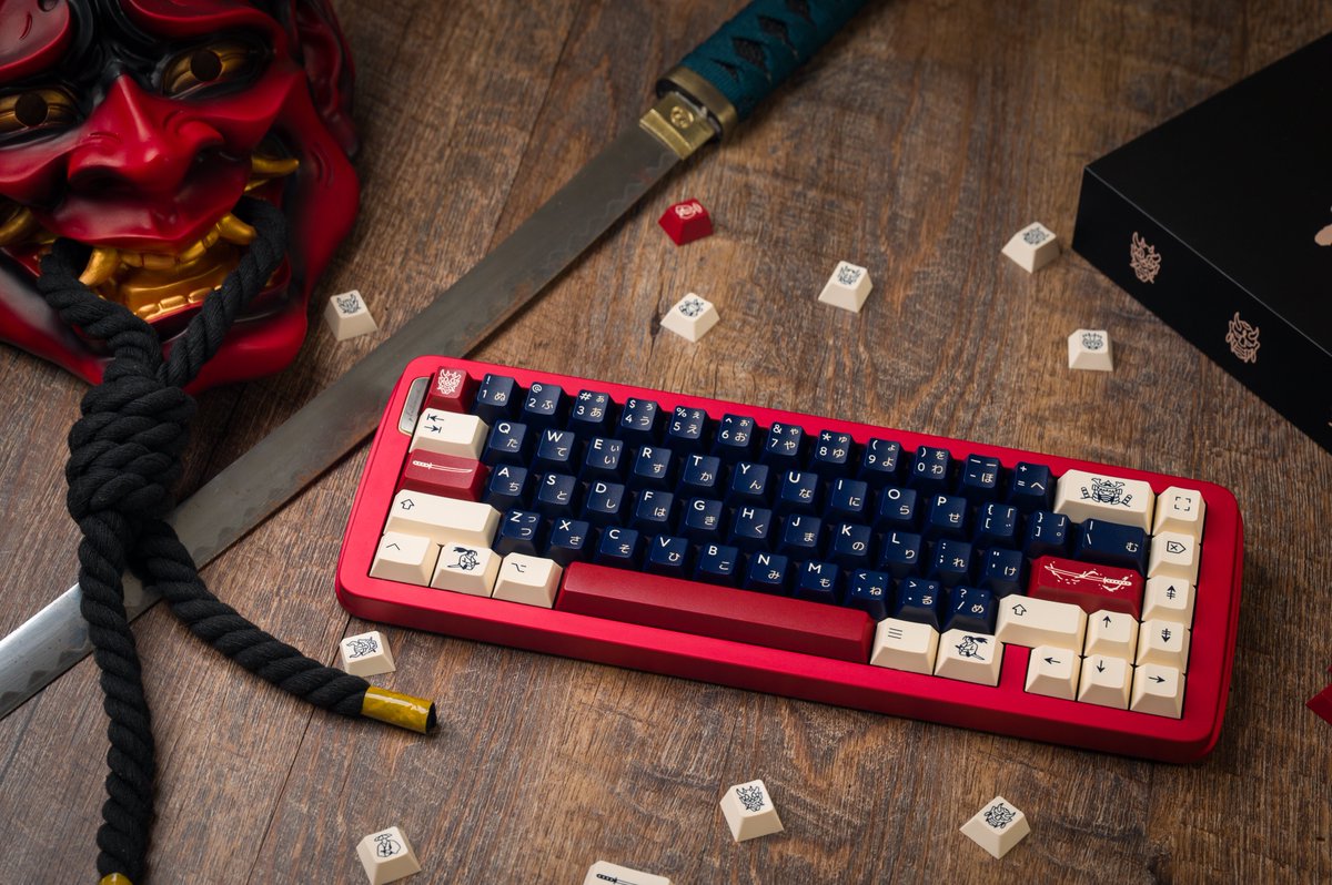 KBDfans's tweet photo. More Rōnin pictures in real life 👹

Page Link: https://t.co/PaKspx9kmx

Ready to Ship NOW!

Designed by @SxM_Designs 

Picture Credit by junw_nj https://t.co/JEZuNtxWIQ