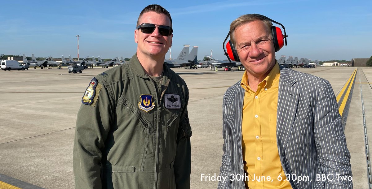 This week’s exploration of post-war Britain ends tonight in the East of England. Watch at 6.30pm as Michael visits RAF Lakenheath, before heading to the city of Cambridge. #GreatBritishRailwayJourneys | @48FighterWing