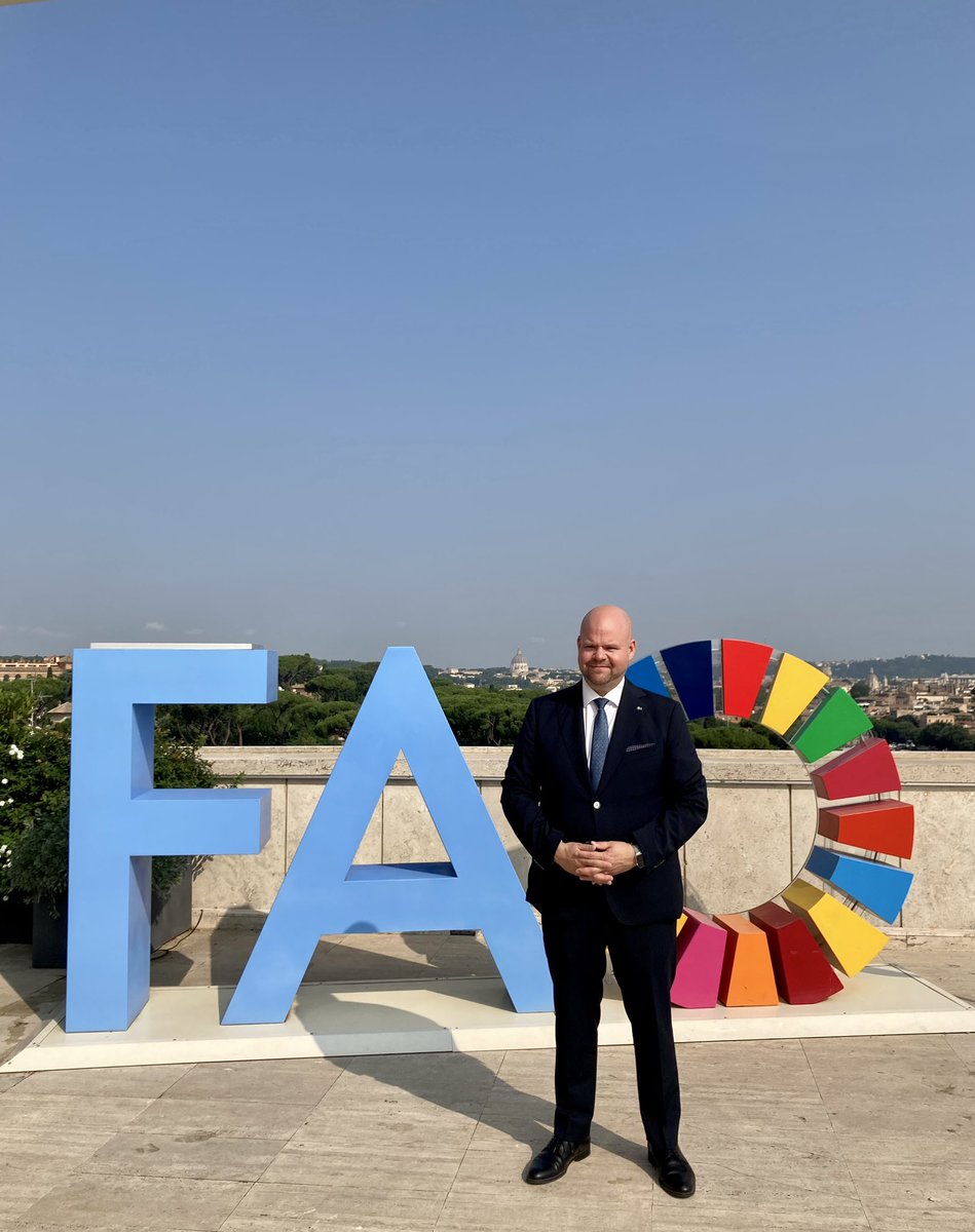 An exciting last day of #EU2023SE when agriculture ministers from the EU and the African Union gather in Rome to exchange on common challenges and solutions for resilient food systems.  

🇸🇪 is happy to be part of it! #AUEU4farmers