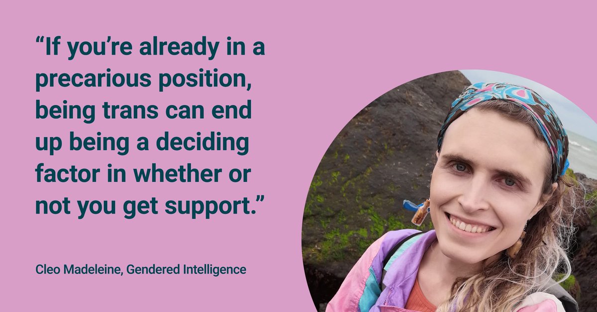 trustforlondon's tweet photo. As #PrideMonth comes to an end, we hear from @Genderintell's Cleo Madeleine about the incredible strain the trans community is under

From healthcare disparities &amp; housing insecurity, to the impact of the culture wars &amp; the need for better conversation: https://t.co/i89emTdUFK https://t.co/Z2gus7nyTW