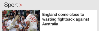 Only in England could we summarise yesterdays play like this <a href="/BBCSport/">BBC Sport</a> . So negative and it's like part of us is dying for 'Bazball' to fail so we can say same old England. We're 278-4.....