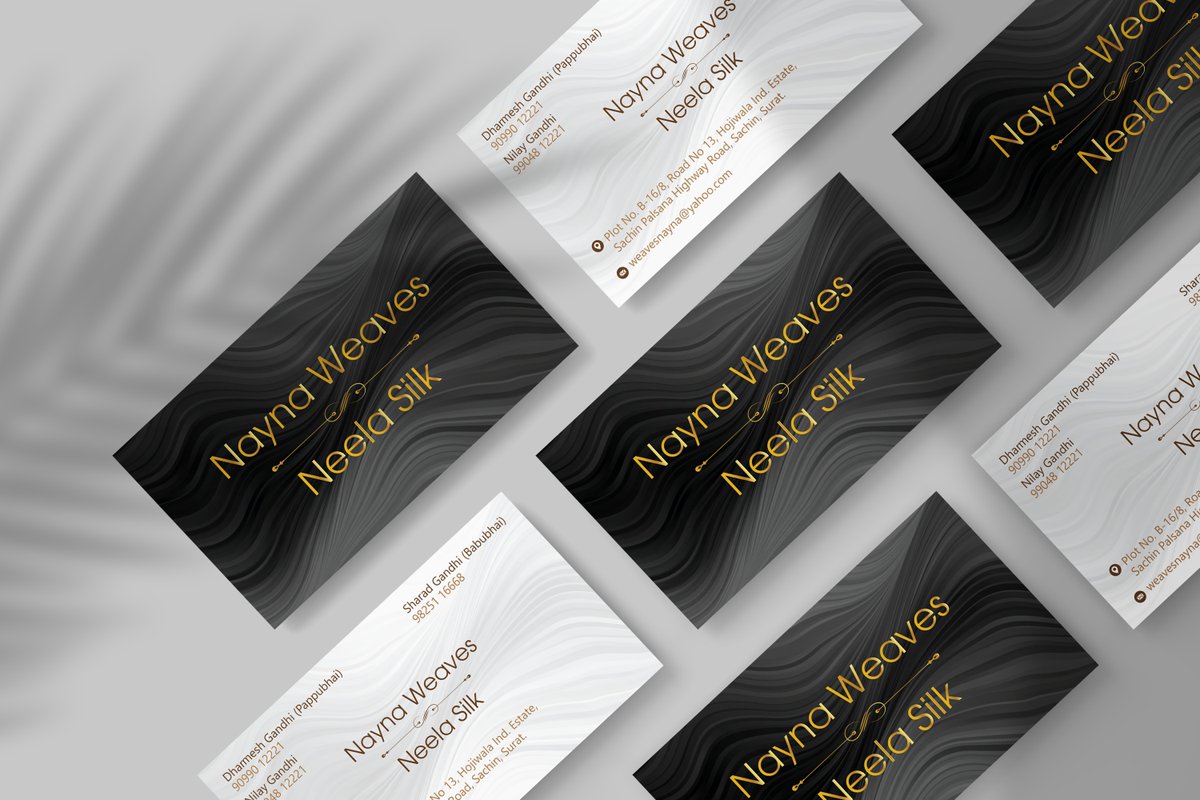 theedgegraph's tweet photo. This is a logo and business card for a cloth weaving company. 
Follow @theedgegraph for more content like this

#logo #businesscard #designer #waves #simple #modern #sophisticated #blackandwhite #golden #graphicdesign #graphicdesigner #logodesigner #graphicart #edgegraph https://t.co/dDE7WGaGnF